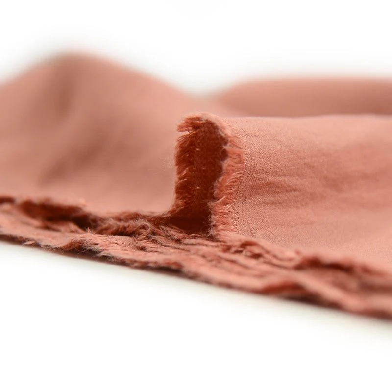 Crêpe viscose Lily saumon foncé - Image 4