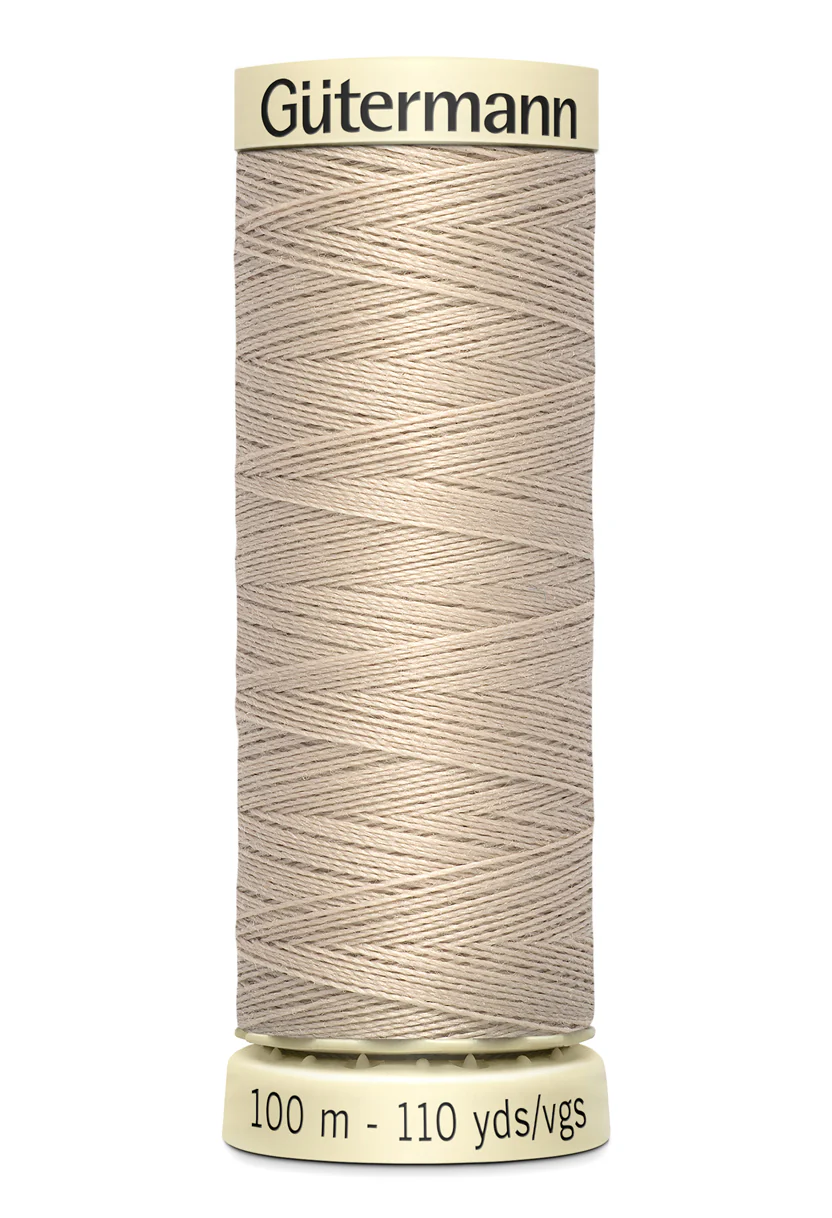 Fil pour tout coudre 100m - Coloris Beige/Brun - Gütermann - Image 6