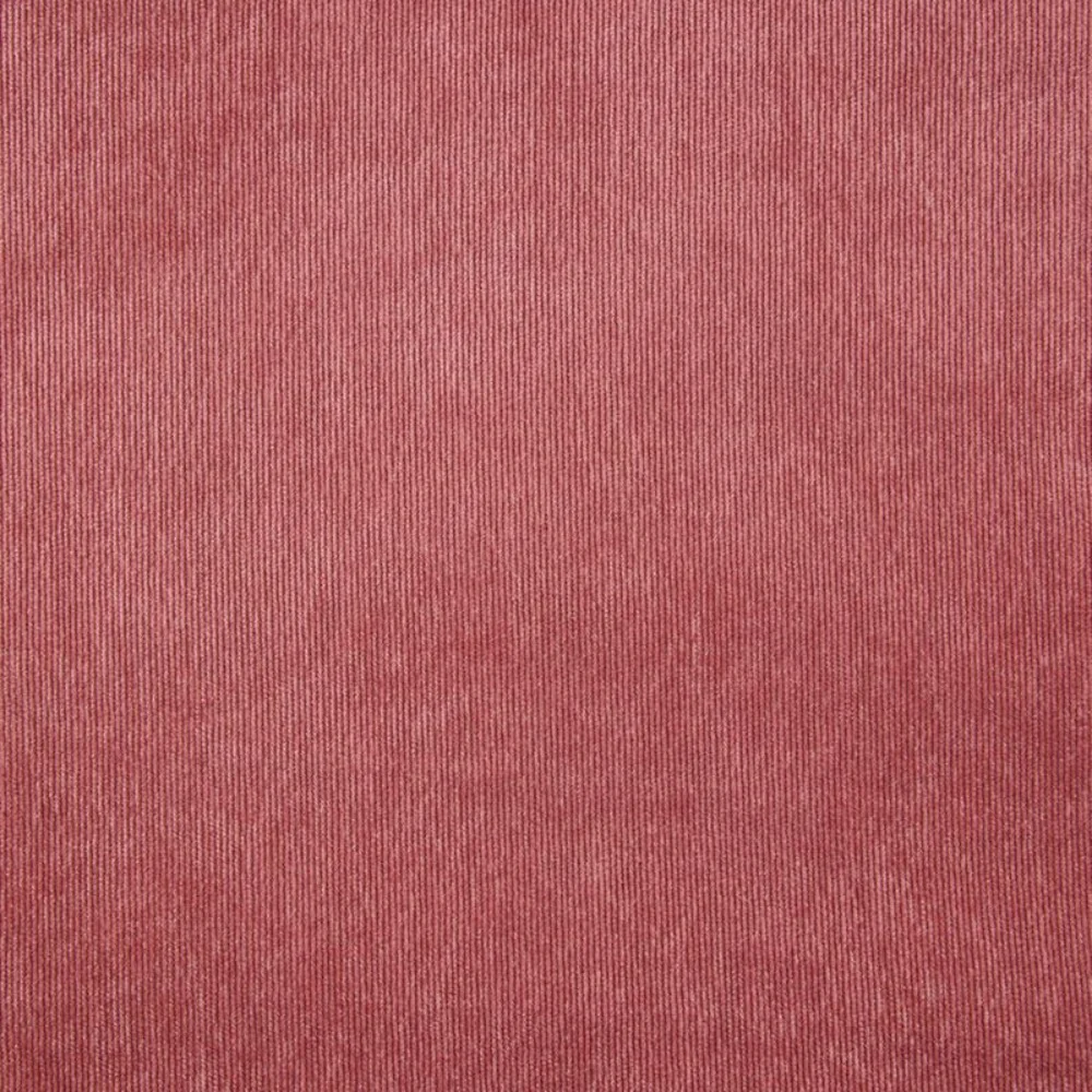 Velours polyester fines côtes vieux rose - Image 3